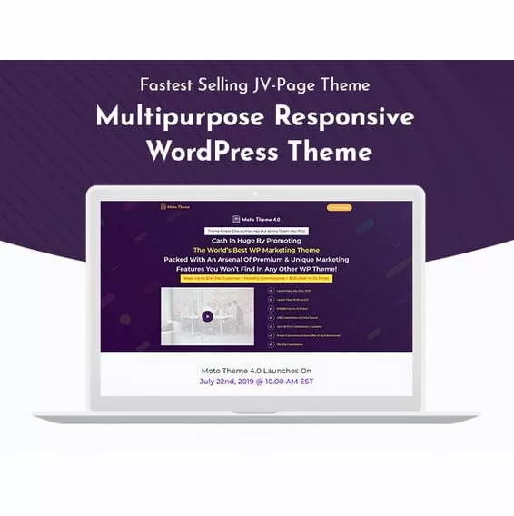 Affiliate JV Page – WordPress Theme