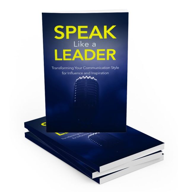 Speak Like a Leader – eBook