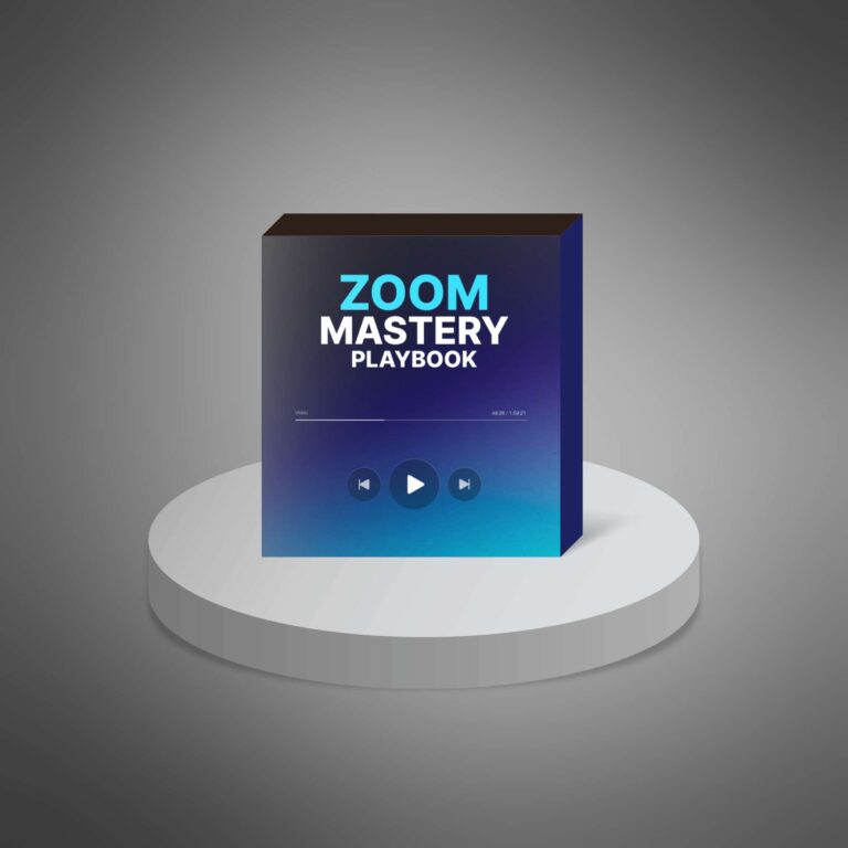 Zoom Mastery Playbook – Video Course