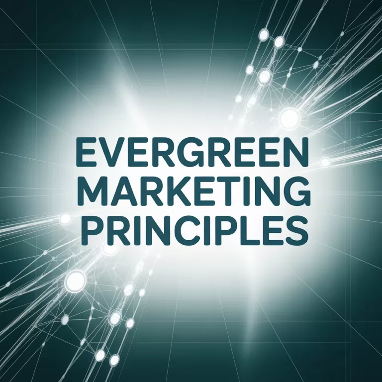 Evergreen Marketing Principles Online Certificate Course