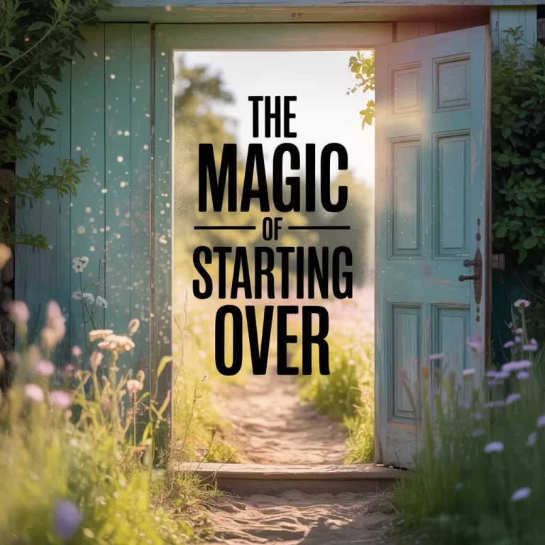 The Magic of Starting Over Online Certificate Course
