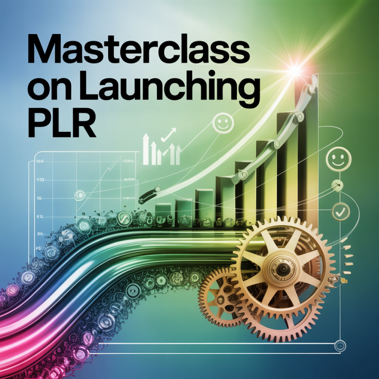 Masterclass on Launching PLR Online Certificate Course